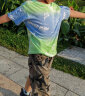 迪士尼（DISNEY）童装儿童男童短袖T恤棉质针织上衣打底衫24夏DB321BE02渐变120 晒单实拍图