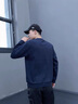 361度运动卫衣男秋冬新款加绒圆领套头运动绒上衣男简约百搭服饰御寒保 【加绒女】苏菲紫【4801D】 S 实拍图