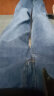 花花公子（PLAYBOY）牛仔裤男春夏季休闲裤子男士潮牌宽松直筒长裤 浅蓝 31 晒单实拍图