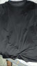特步运动套装男装短裤男夏透气速干冰丝感跑步宽松男士T恤健身休闲服 黑色（两件套) 3XL/190 实拍图