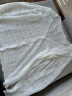 啄木鸟（TUCANO）针织衫女夏薄款镂空t恤冰丝开衫洋气短款上衣外搭设计感防晒小衫 白色 XL 建议120-130斤 晒单实拍图