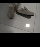 Devo Life【邓恩熙同款】软木鞋男女时尚包头鞋勃肯拖鞋休闲外穿拖鞋3624 浅米黄反绒皮 40 （建议拍小一码） 实拍图