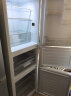松下（Panasonic）磨砂白色270升家用三门冰箱 60cm超薄小 自由嵌入式 风冷无霜NR-EC27WPB-W 实拍图