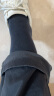 棉十三袜子男士长筒新疆棉春秋季抗菌防臭纯色小腿袜黑白色高筒商务休闲 晒单实拍图