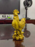 百纳源 大公鸡摆件 铜公鸡金鸡铜鸡的摆件黄铜金钱鸡家居饰品 2#精品福字鸡+礼包 实拍图