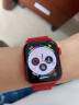 图登苹果手表表带apple watch s9/8/se/ultra表带不锈钢米兰尼斯男女 红色【新款】 38/40/41mm表盘通用 实拍图