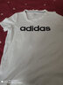 阿迪达斯（adidas）短袖女 25夏新款运动服跑步健身瑜伽上衣棉质舒适透气圆领时尚T恤 纯棉亲肤/侧边三条纹/主推款 M 【165建议体重110-120斤】 实拍图