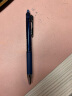 百乐（PILOT）按动可擦笔frixion可擦中性笔小学生可擦水性笔彩色学生考试办公用笔LFPK-25S4-BB 黑蓝单支 实拍图
