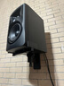 银鱼 音箱壁挂支架监听音箱架子环绕音响壁架HIFI书架音箱吊架一对 黑色 实拍图