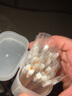 贝亲（Pigeon）婴儿棉签 细轴棉棒 宝宝棉花棒棉球  新生儿肚脐耳孔清洁护理专用 细轴棉签 (4种棉头) 400支 KA53 实拍图