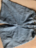 Halo Queen牛仔短裤女夏季高腰五分宽松显瘦直筒中裤H134N2634 实拍图