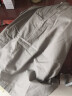 盛行风爸爸装短裤男夏季外穿五分裤中老年人宽松纯棉休闲裤衩中年沙滩裤 浅灰色 4XL(180斤至200斤) 实拍图