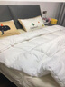 浪莎（LangSha）全棉国标羽绒被95白鹅绒被子冬被加厚保暖秋冬被褥空调棉质被芯纯 羽绒被-奶白色 200x230cm约8斤【已质检】 实拍图