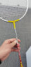 凯胜（KASON）TSF 100TI羽毛球拍单拍汤仙虎全碳素碳纤维耐打攻防兼备 （可定制磅数）红金 实拍图