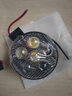 朋威汽车大货车挂车12v24V多功能倒车灯侧灯腰灯超亮射灯边灯3寸圆小太阳改装辅助电动车灯 聚光 通用款 3寸圆6珠 实拍图