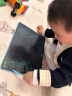 贝恩施儿童画板液晶手写板宝宝黑板家用彩色LCD绘画工具写字板16英寸 蓝 晒单实拍图
