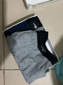 浪莎男士内裤男纯棉抗菌夏季透气100%全棉透气男生四角裤头平角短裤衩 8111【经典纯色款】 4条 XXL/180【适合135-150斤】 实拍图