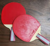 红双喜 五星直拍对拍（京仓速发+6球+拍套）乒乓球拍H5006直拍双拍 实拍图