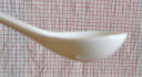LICHEN 景德镇纯白陶瓷汤勺 骨瓷勺子  时尚创意勺 天鹅小汤勺 圆头中号勺 纯白 实拍图