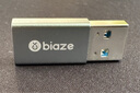毕亚兹适用于USB转Type-C转接头电脑USB3.0公转Type-C母接口数据充电连接线转换器苹果小米华为耳机手机 实拍图