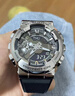 卡西欧（CASIO）手表男G-SHOCK小钢炮金属钢铁之心防震水双显学生运动电子表礼物 王一博同款GM-110-1A小钢炮 实拍图