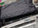 恒源祥品牌轻薄羽绒服男士2025年秋冬季新款纯色超轻便立领短款保暖外套 YR8008款黑色 90%白鸭绒轻便保暖 3XL 190建议165-180斤) 实拍图