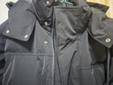杰克·琼斯（JACK&JONES）男装冬季新款短款男士羽绒服加厚连帽宽松面包服保暖鸭绒上衣外套 石雕灰E05-1 XS 165 实拍图