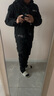 JEEP SPIRIT吉普机能冬季冲锋衣男战术军旅打猎服装外套骑行防风保暖工装夹克 黑色套装 XL 175（135-150斤） 实拍图