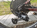 千里达（TRINX） 千里达V700Pro碳纤维山地车自行车禧玛诺12速油压碟刹成人单车 消光灰红 29*15.5英寸适160-172cm左右 晒单实拍图