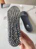 3AnGnI增高鞋垫男士隐形内增高弹力爆米花减震舒适运动透气柔软全垫女士 星空黑-2.5cm 1双 43-44码 实拍图