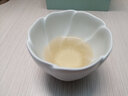 恒福茶具陶瓷功夫茶具白瓷茶杯品茗杯小茶杯 主人杯送礼 定窑玉兰杯 实拍图