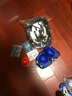 拓呈溜冰鞋儿童全套装成人男女小孩旱冰鞋滑冰鞋轮滑鞋直排轮初学者 音乐款蓝全闪(头盔+护具+礼包) M 中码实际尺码33-37码 实拍图