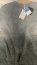 海澜之家（HLA）短袖T恤男24新款循迹山不在高系列印花短袖男夏季 中灰花纹85 175/92A(L)  推荐69-75kg 晒单实拍图
