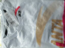 安踏（ANTA）t恤男士短袖夏季薄款圆领潮流大logo纯色舒适透气跑步上衣运动服 -3纯净白/浅灰 L/175 实拍图