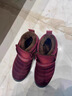回力棉鞋女冬季加绒保暖鞋女士软底防滑棉靴中老年人妈妈鞋短靴雪地靴 紫红色 37 实拍图