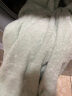 洁丽雅儿童浴巾带帽斗篷新生婴儿洗澡比棉纱布柔软吸水宝宝浴袍 (70*140cm)绿色考拉 实拍图