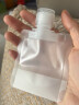 JAJALIN 旅行分装袋旅行便携乳液分瓶收纳袋简约分装瓶按压50ml5个装 实拍图