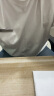 NASA GISS重磅260g纯棉短袖t恤男纯色圆领厚实不透纯白打底衫男女体恤上衣 白色 XL体重150-170斤 晒单实拍图