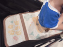 圣贝恩（sepeon）婴儿推车凉席新生儿宝宝冰丝竹席坐垫透气吸汗夏季婴儿通用凉席 【虎虎生威】-夏季竹席双面款 75*32cm 实拍图