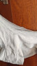 婧麒（JOYNCLEON）孕妇内裤女纯棉低腰孕早期孕中晚期短裤白+蓝+绿+粉 XL Jnk33216S 晒单实拍图