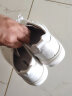 康奈男鞋 新款休闲鞋百搭潮流牛皮鞋纯色系带运动男士系带鞋 1175801 白色（男款） 39 实拍图