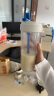 苏泊尔（SUPOR）水杯大容量塑料杯吸管杯高颜值成人男女士学生运动杯子 月光白+便携提手 650ml 实拍图