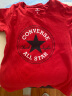 Converse 匡威儿童装男童短袖t恤夏季新款打底大童透气小女孩半袖运动T恤 学院红-中性 110 /52 【建议身高98-104cm】 实拍图