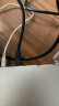绿联 六类网线 千兆高速网络宽带线 6类家用电脑笔记本路由器监控线 CAT6八芯双绞成品跳线黑色2米 实拍图