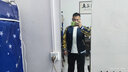马登工装 横须贺复古外套双面穿老虎刺绣棒球服免烫垂坠感夹克男潮 蓝色（正面银/反面金） 2XL 实拍图