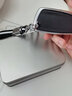 迪加伦 宝马钥匙包 新3系 5系 X1 X3 X4 X5 7系 6系GT刀锋汽车钥匙扣套壳改装男女 A款--金属漆皮纹极光银+黑白绳 宝马五系5系525LI 530LI 730 320 实拍图
