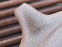 百年利永 宜兴紫砂壶纯全手工原矿段泥过桥扁鼓壶功夫茶具泡茶壶180cc 实拍图