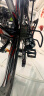 凤凰（PHOENIX）山地车自行车男女成人大中小学生青少年变速越野减震公路赛车单车 钢架【三套密封轴承】十刀轮黑红 26寸24速【适合158-188cm】 实拍图