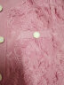 迪赛尼斯（DESIGNICE）2023秋季新款小香风气质开衫外套长袖圆领纯色毛针织衫女 蔷薇粉 M 晒单实拍图