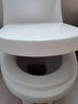 乐蒲（LEP）家用老式可拆板马桶盖 加厚通用 静音缓降 一键安装 U/V/O型 【小方U型】 实拍图